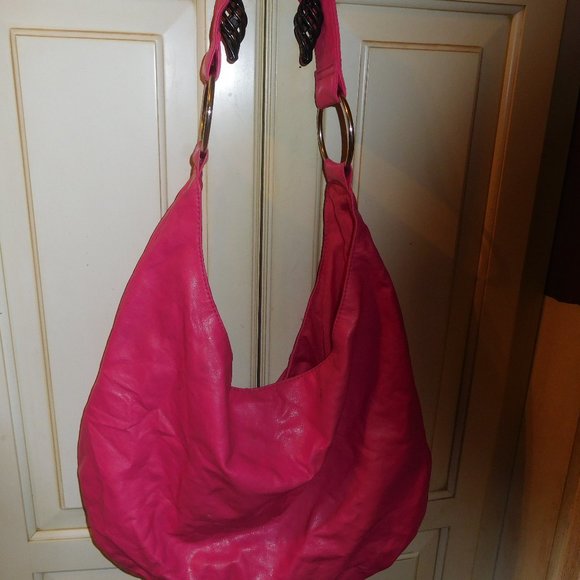 Handbags - Pink Hobo Bag